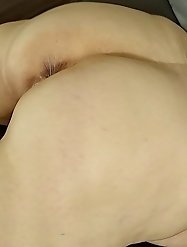 A fat woman shows her juicy close up pussy SSBBW style