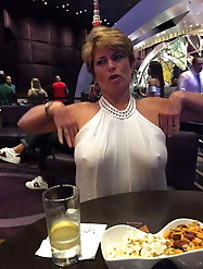 Pretty-looking aged milf is fingering her leaking hole