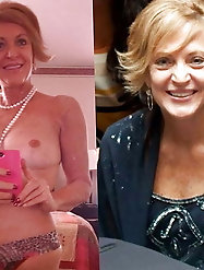 MILFs are posing seminaked for money