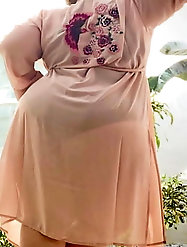 Hellcat is posing seminaked on cam