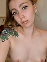 Petite bosoms and pouches on display